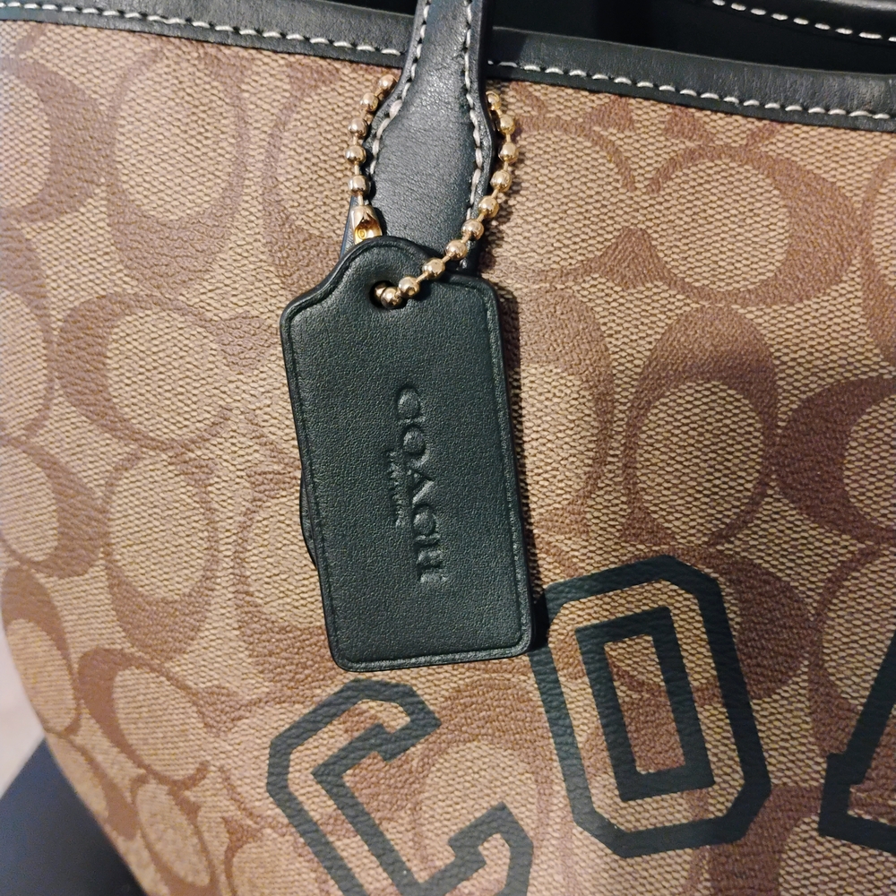 Coach Brown Tote Bag - Picture 5 of 6